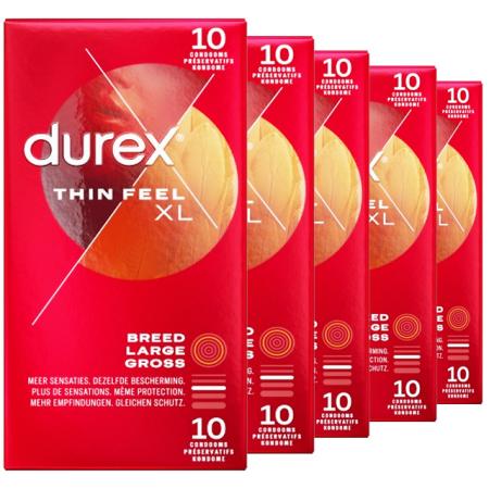 Durex Thin Feel XL Condooms 60mm