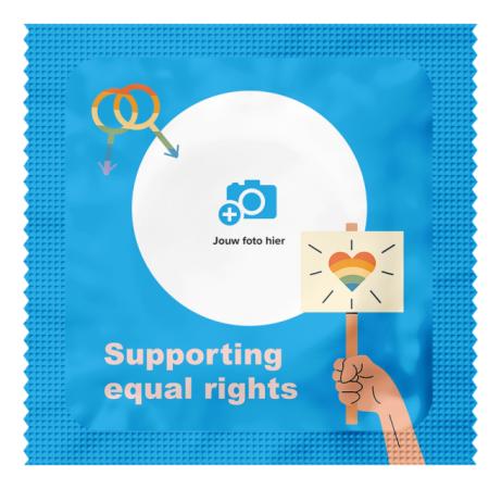 Foto Condoom: Supporting equal rights