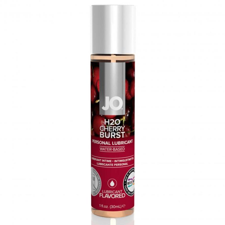JO Flavors H2O Lubricant - Glijmiddel In Diverse Smaken Cherry Burst
