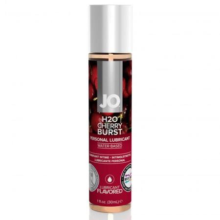 JO Flavors H2O Lubricant - Glijmiddel In Diverse Smaken Cherry Burst