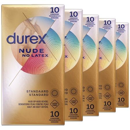 Durex Nude - Latexvrij Condooms voor huid-op-huid gevoel