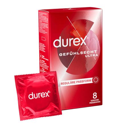 Durex Gevoelsecht - Ultra 54 mm 8 stuks