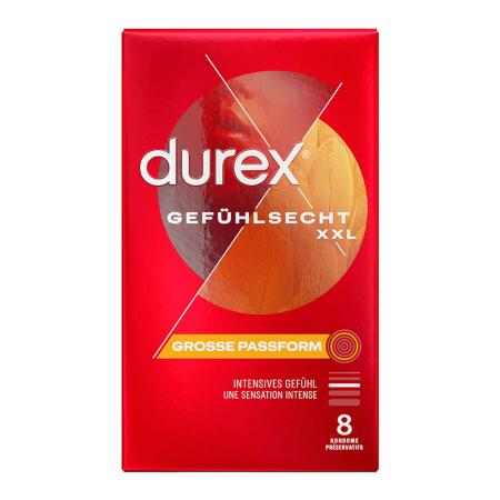 Durex Gevoelsecht - XXL 60 mm 8 stuks