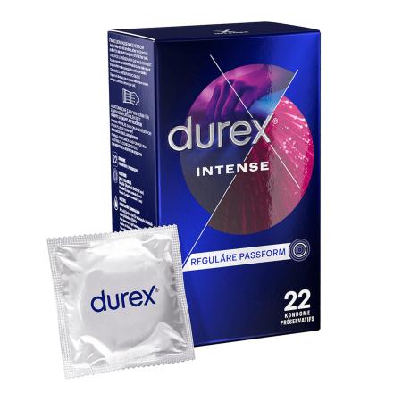 Durex Intense Orgasmic 56 mm 22 stuks