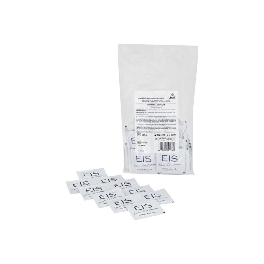 EIS Markenkondome XXL 50 stuks 64 mm Nature -