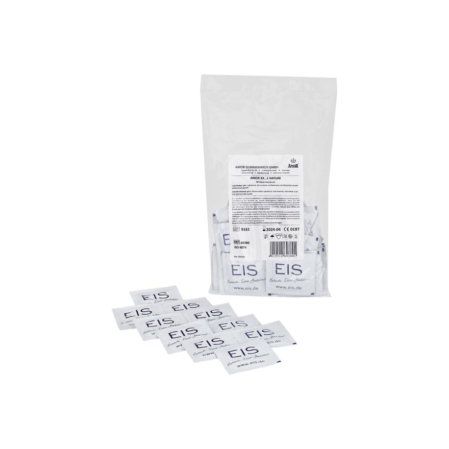 EIS Markenkondome XXL 50 stuks 69 mm Nature -