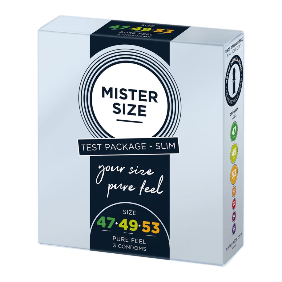Mister Size Proefset - Slim 3 condooms -