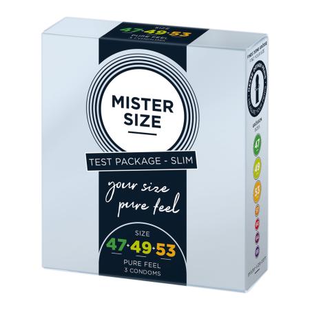 Mister Size Proefset - Slim 3 condooms