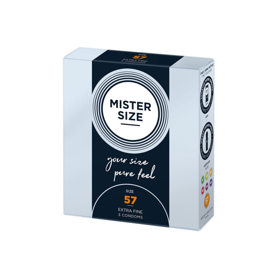 Mister Size Mister Size 57 57 mm 3 stuks -