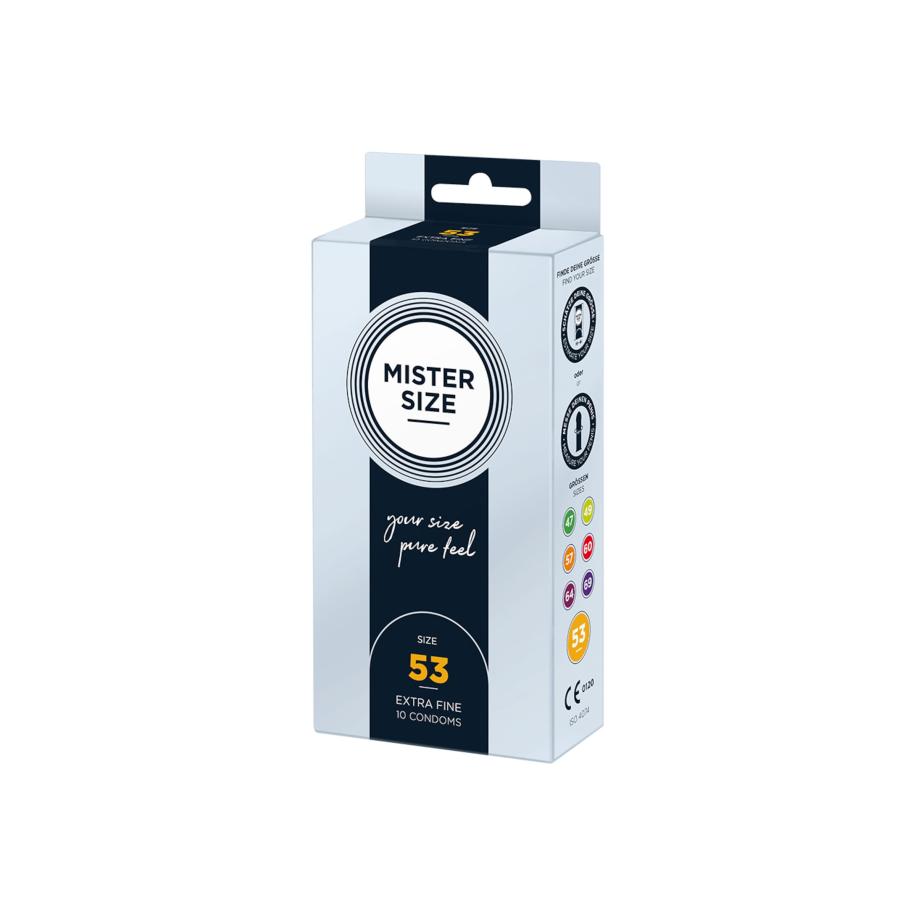Mister Size Mister Size 53 53 mm 10 stuks -