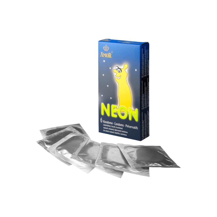 amor Neon 52 mm 6 stuks -