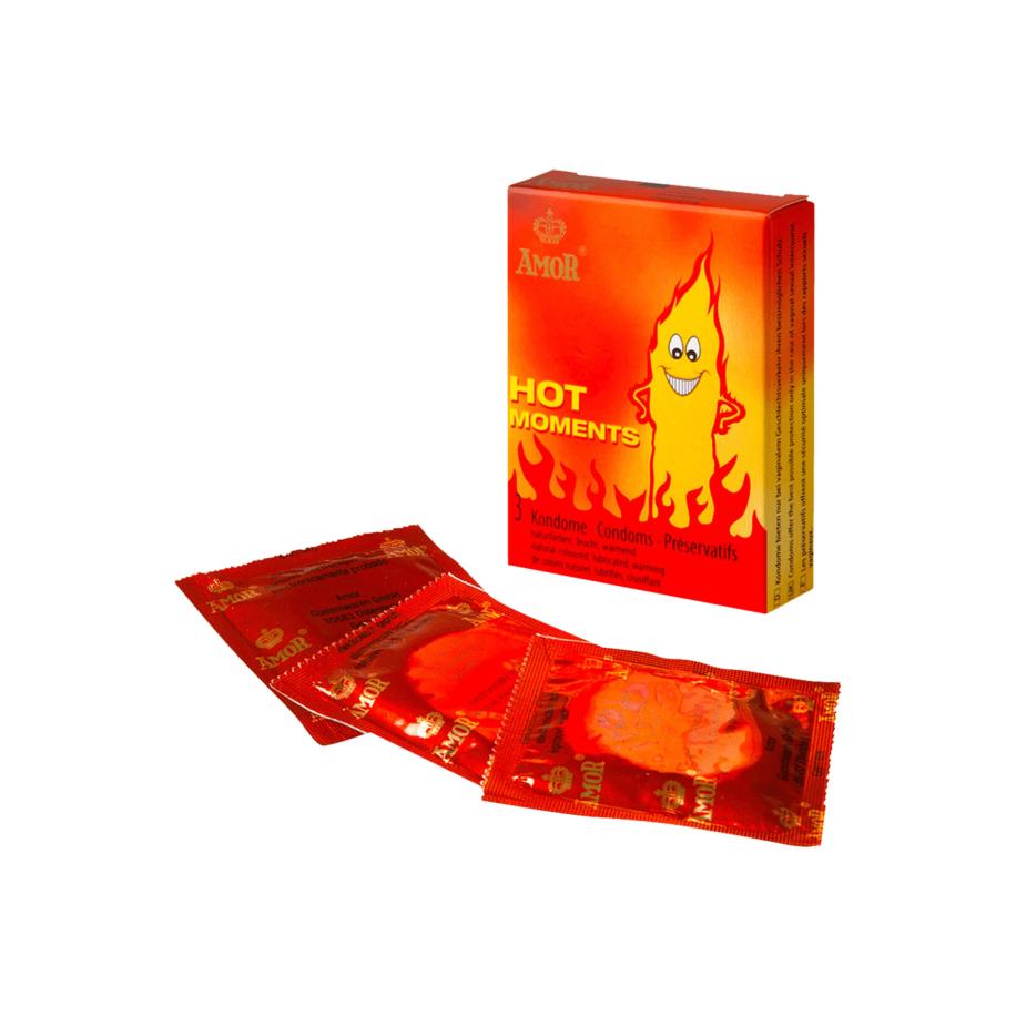 amor Hot Moments 52 mm 3 stuks -