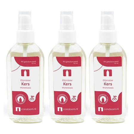 Condoom.nl Glijmiddel Kers