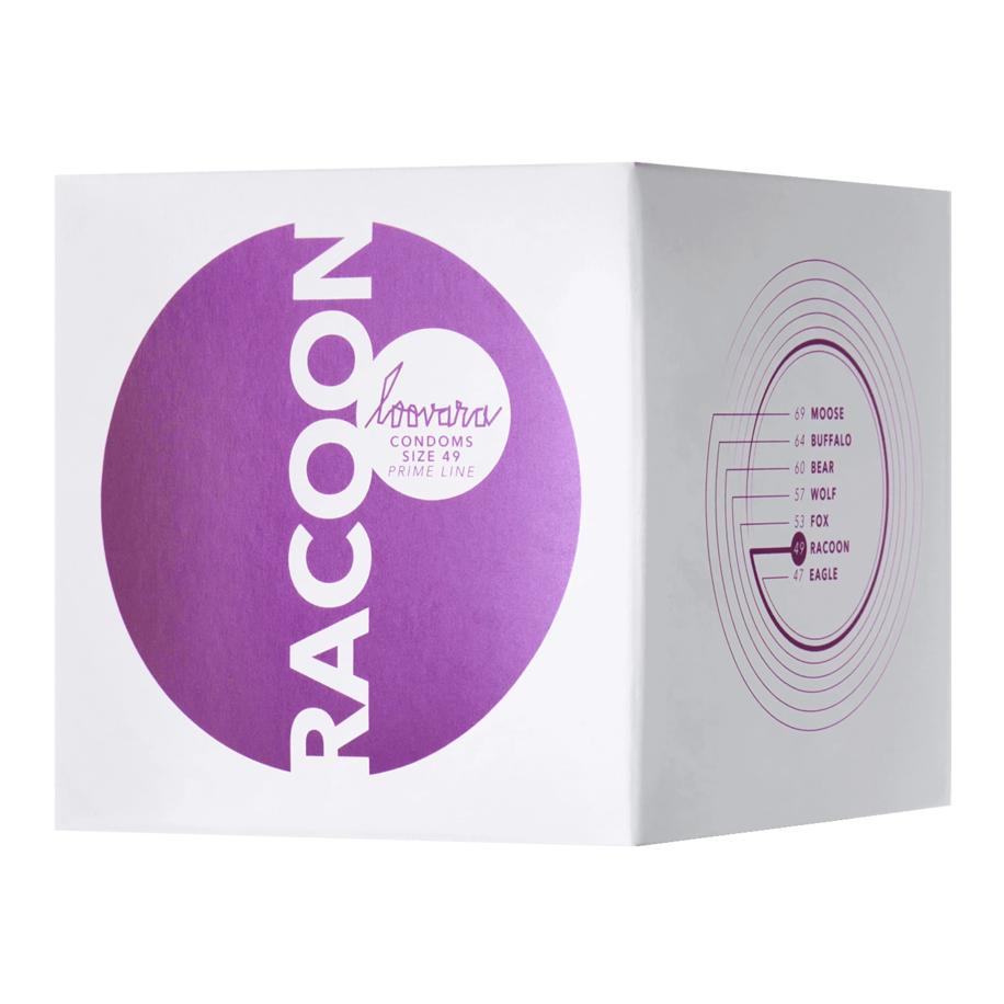 Loovara Racoon 49 Condom 12 stuks 49 mm -