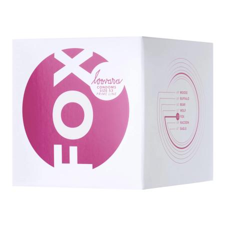 Loovara Fox 53 Condom 12 stuks 53 mm