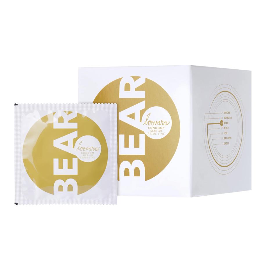Loovara Bear 60 Condom 12 stuks 60 mm -