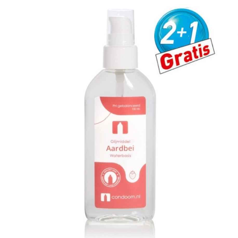 Condoom.nl Glijmiddel Aardbei