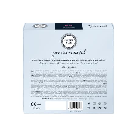 Mister Size Mister Size 64 64 mm 36 stuks