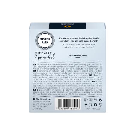 Mister Size Mister Size 53 53[s]mm 3[s]stuks