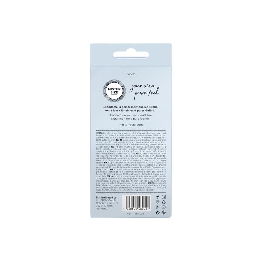 Mister Size Mister Size 47 47 mm 10 stuks -