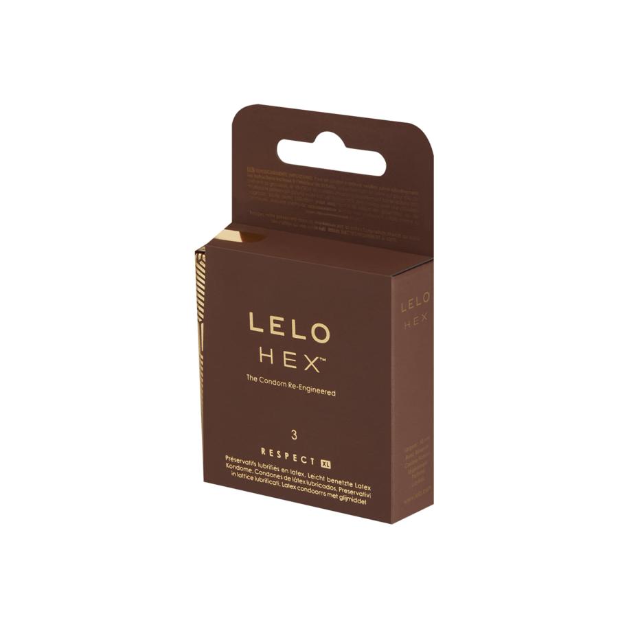 LELO Hex Respect XL 3 stuks 58 mm -