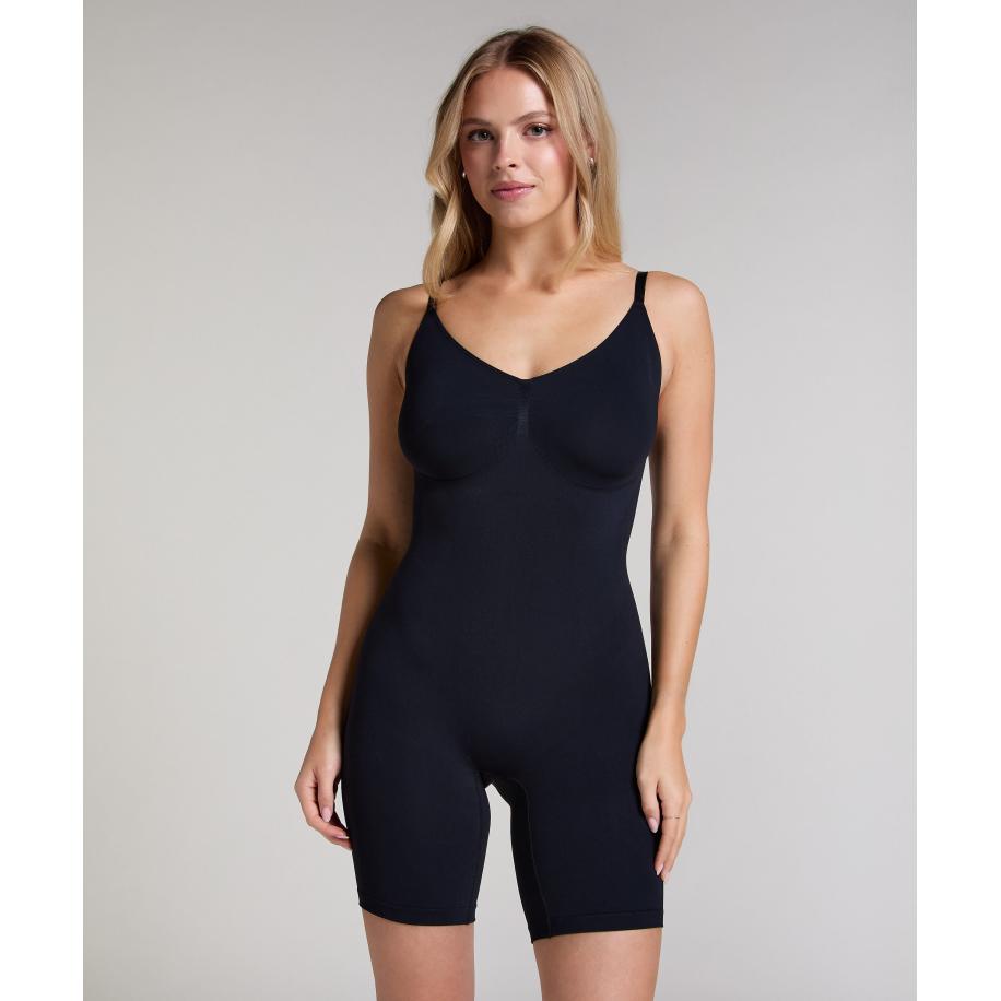 Hunkemöller Naadloze corrigerende Thigh Slimmer Zwart Zwart