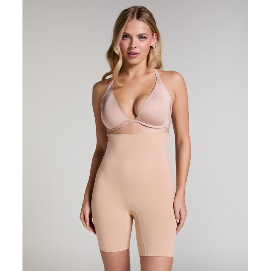 Hunkemöller Naadloze corrigerende Thigh Slimmer Beige Bruin