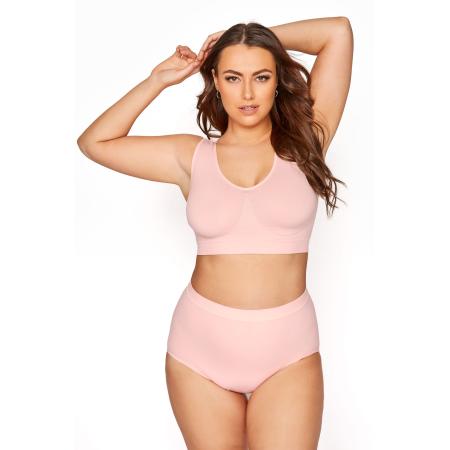 Yours Naadloze Slip Met Hoge Taille In Rozesize 46-48