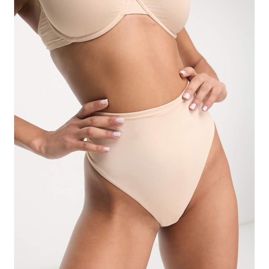 Dorina Evelyn Hoogopgesneden corrigerende string in biscuitkleur-Neutraal Multicolor