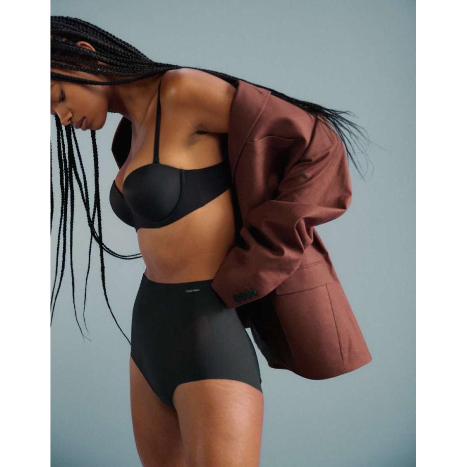 Calvin Klein Corrigerend ondergoed Corrigerende mesh onderbroek die goed blijft zitten in zwart Zwart