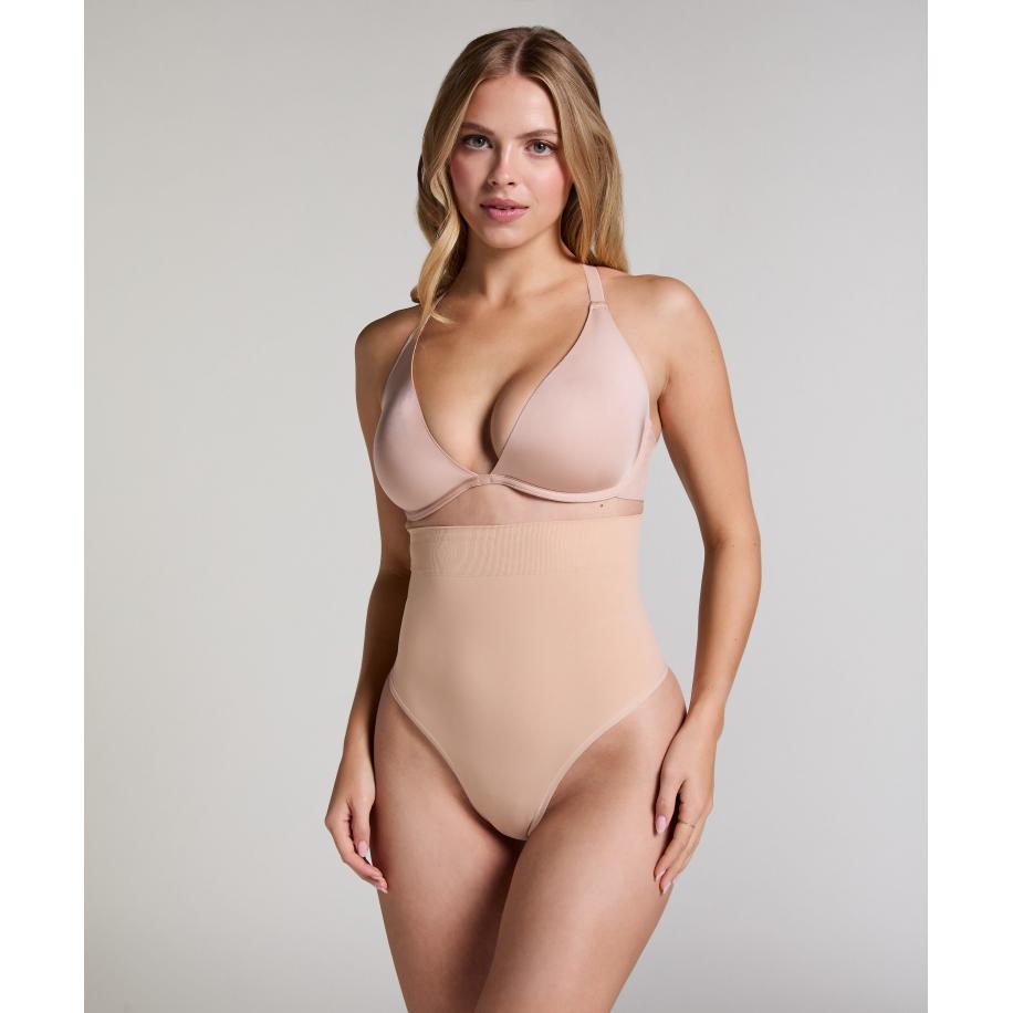 Hunkemöller Invisible string Beige Bruin