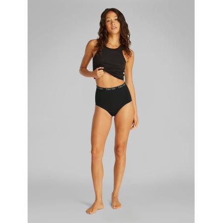 Calvin Klein Corrigerend ondergoed Naadloze onderbroek met hoge taille in zwart