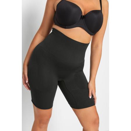 Yours Naadloos Corrigerend Short In Zwartsize 62-64
