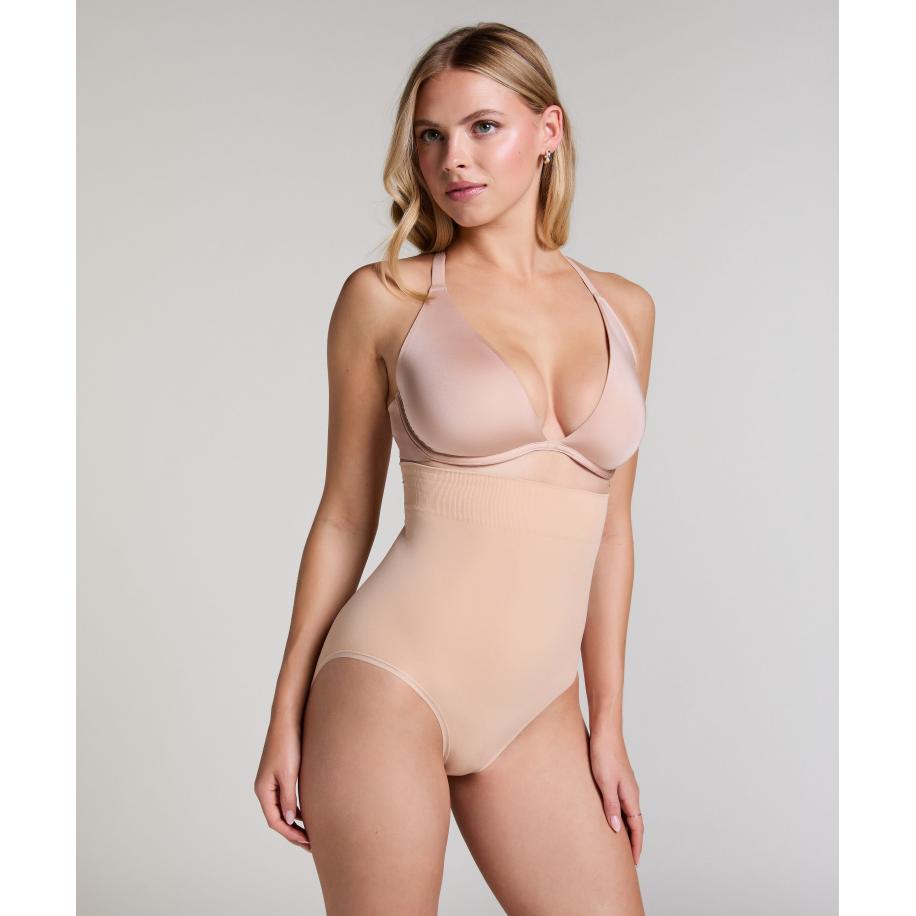 Hunkemöller Seamless Hoge Taille Rio Beige Bruin