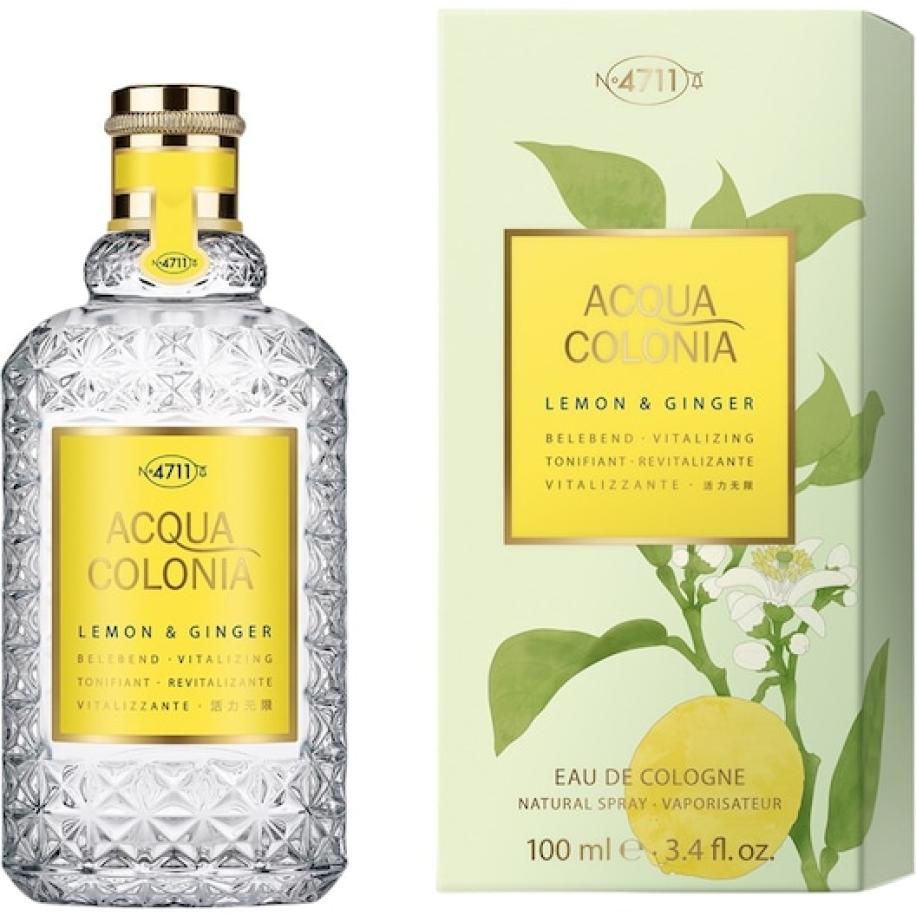 4711 Acqua Colonia Lemon & Ginger Eau de Cologne Spray Damesparfum Dames 100 ml