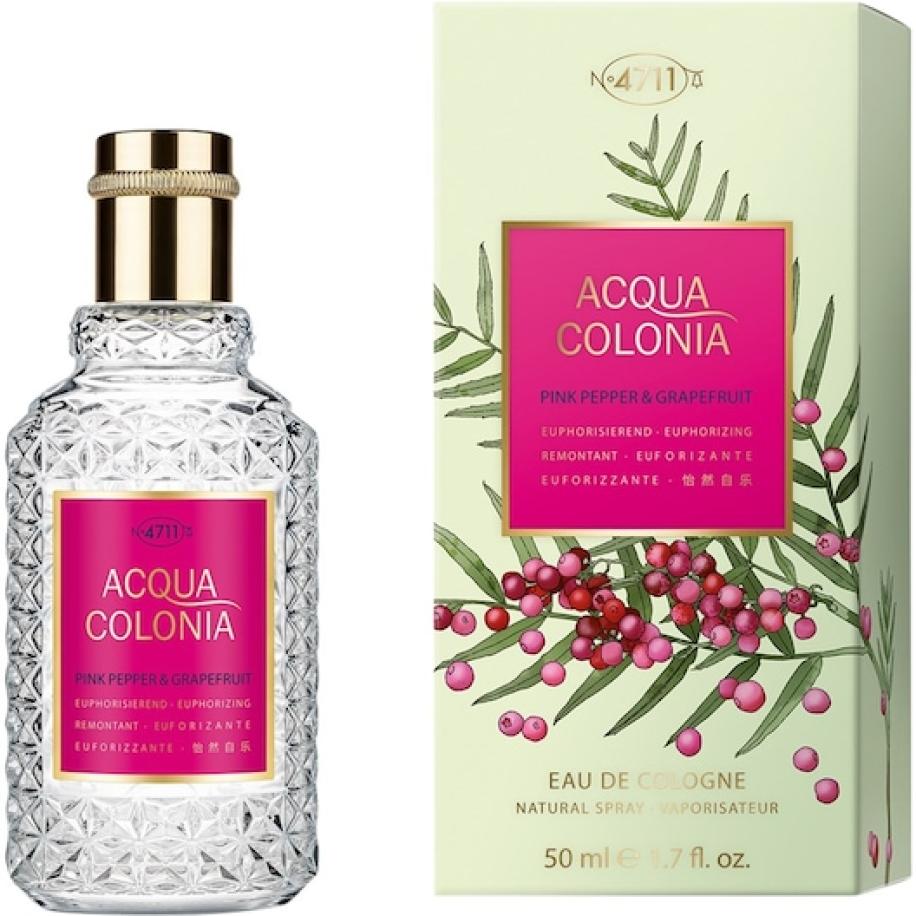 4711 Acqua Colonia Pink Pepper & Grapefruit Eau de Cologne Spray Damesparfum Dames 50 ml