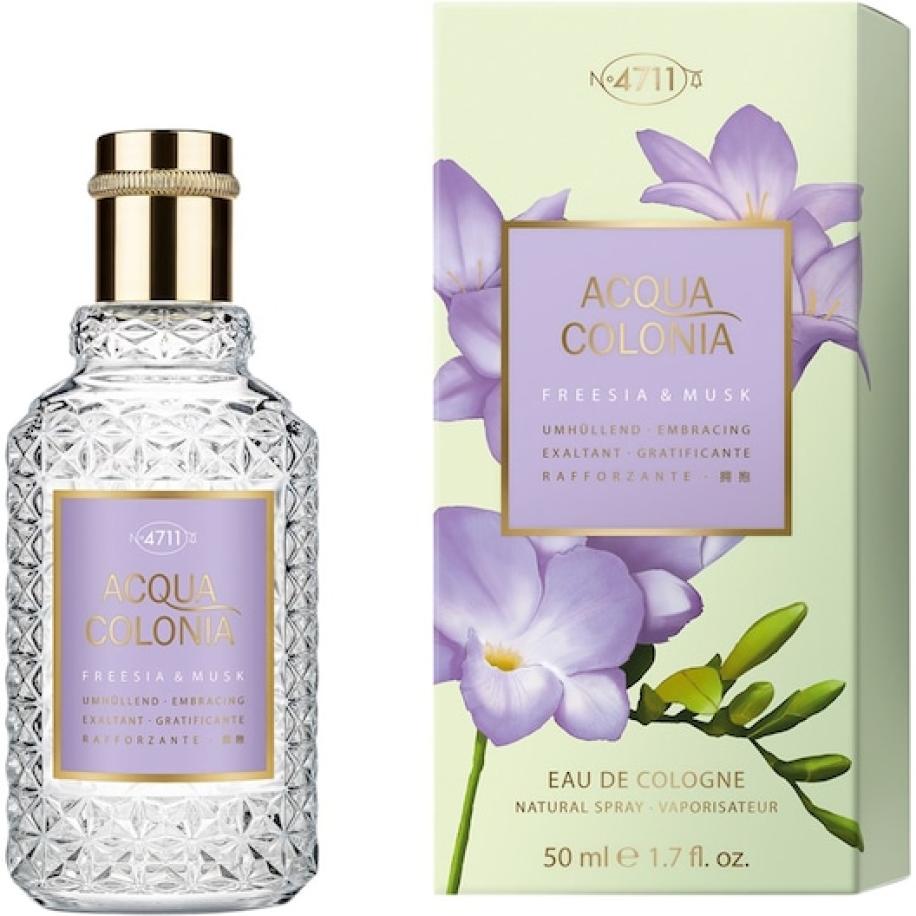 4711 Acqua Colonia Freesia & Musk Eau de Cologne Spray Damesparfum Dames 50 ml