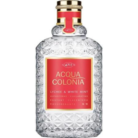 4711 Acqua Colonia Lychee & White Mint Eau de Cologne Spray Unisexgeuren Dames 100 ml