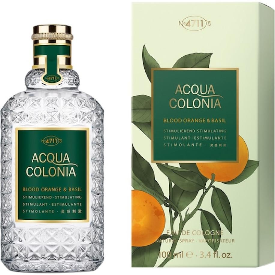 4711 Acqua Colonia Blood Orange & Basil Eau de Cologne Spray Damesparfum Dames 100 ml