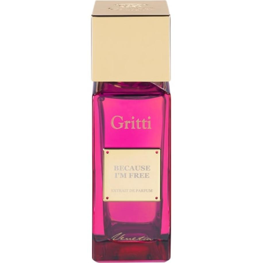 Gritti Because I'm Free Extrait de Parfum Damesparfum Unisex 100 ml