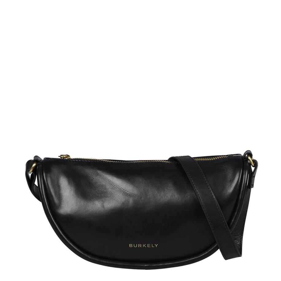 Burkely Vintage Veda Crossover Bag black Zwart