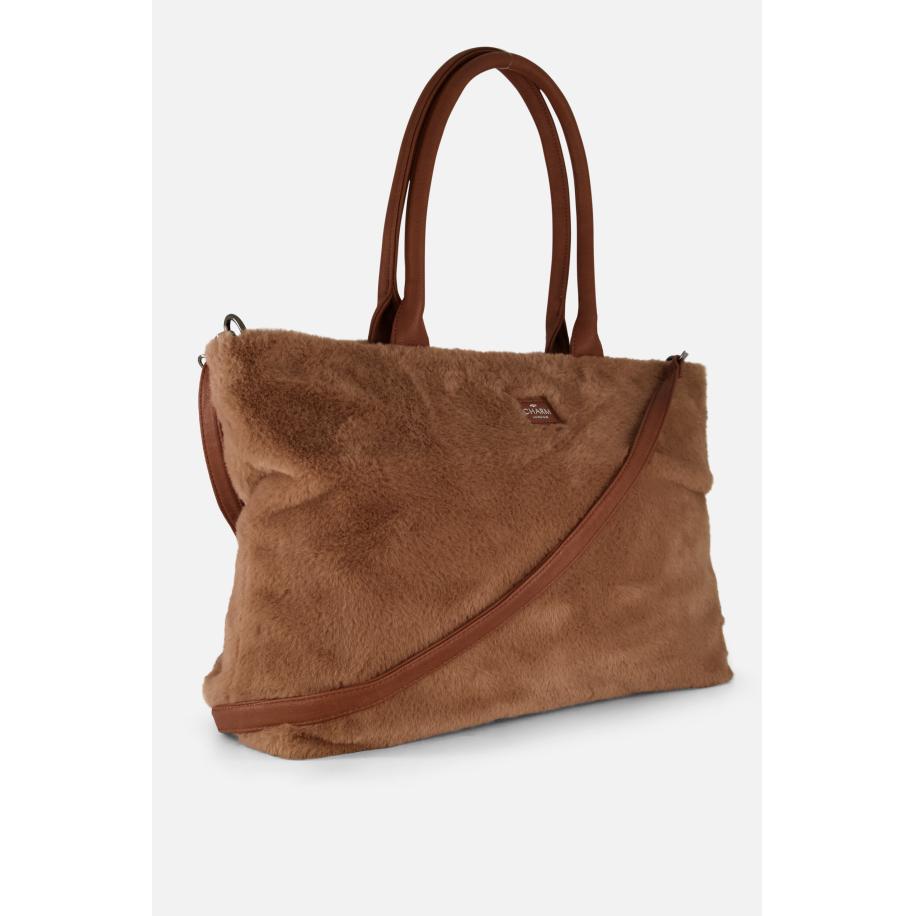Charm Shopper beige Textiel Bruin