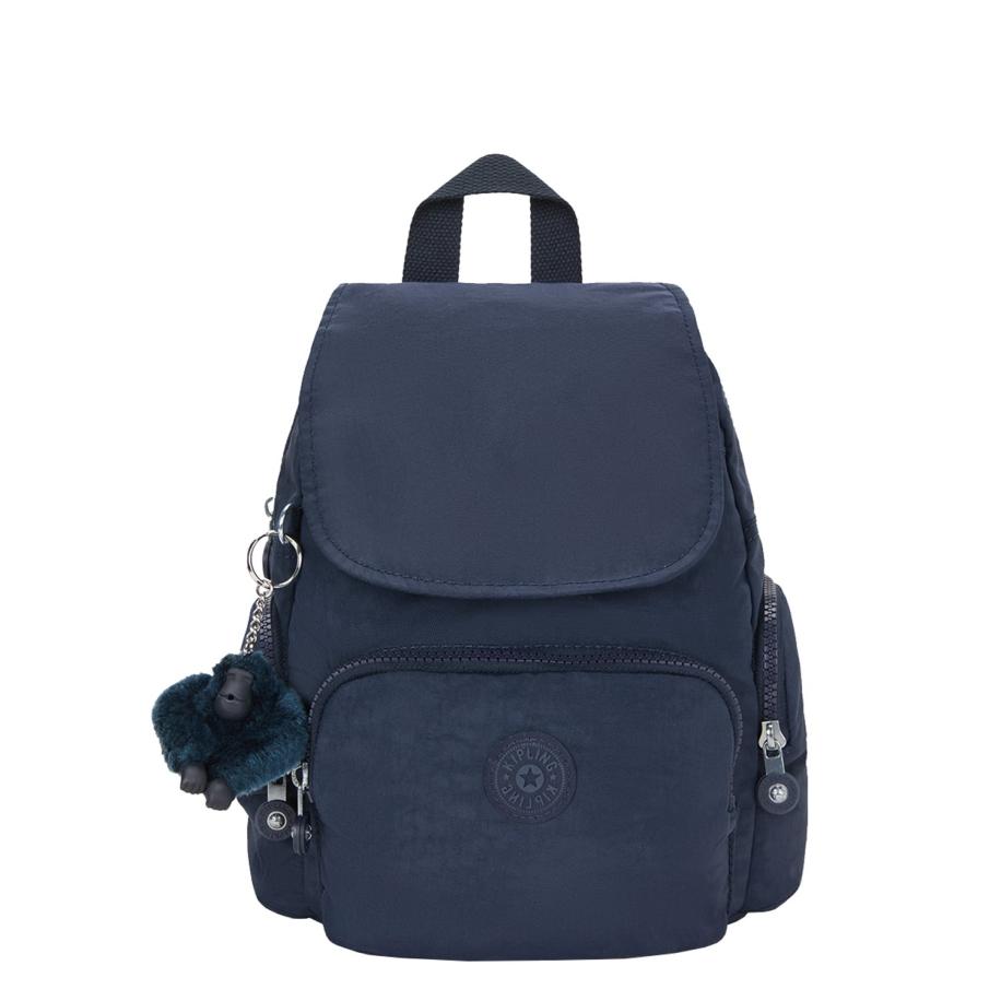 Kipling City Zip Mini blue bleu 2 Blauw