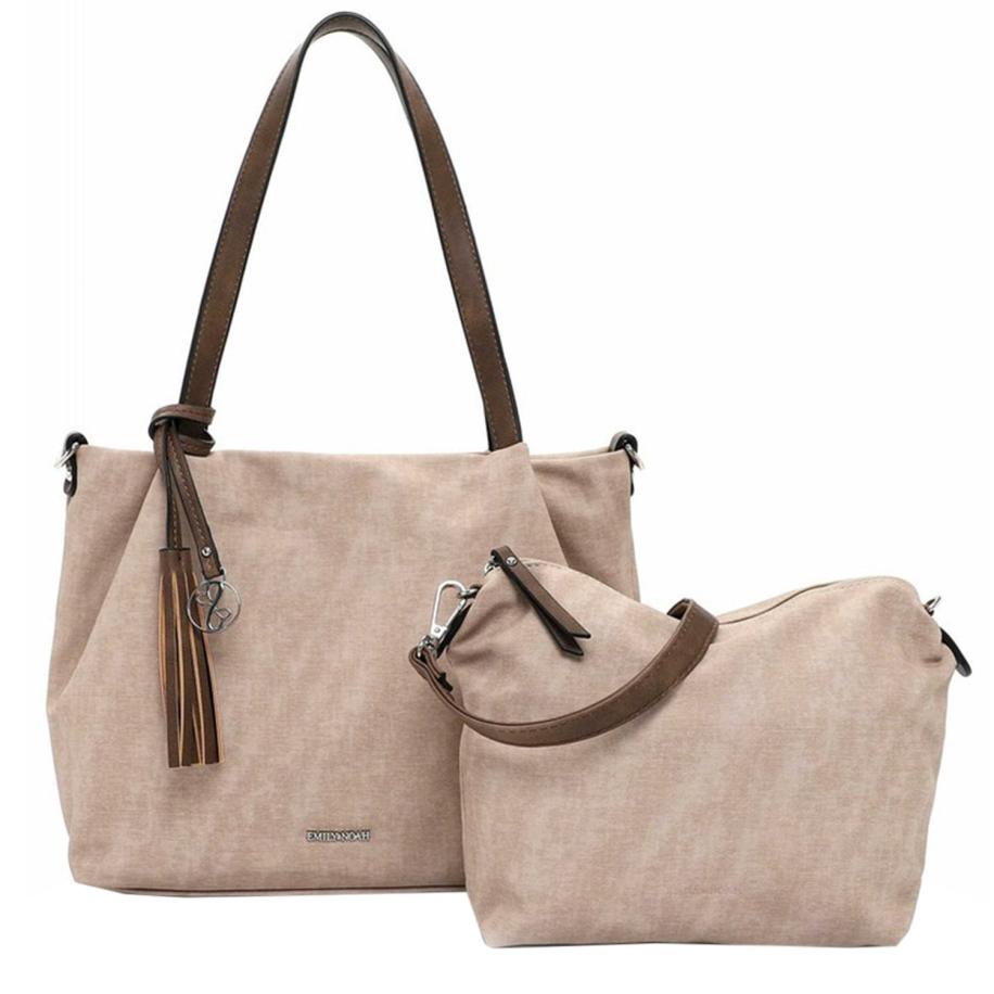 Emily & Noah Elke Cityshopper M sand-kombi Damestas Bruin