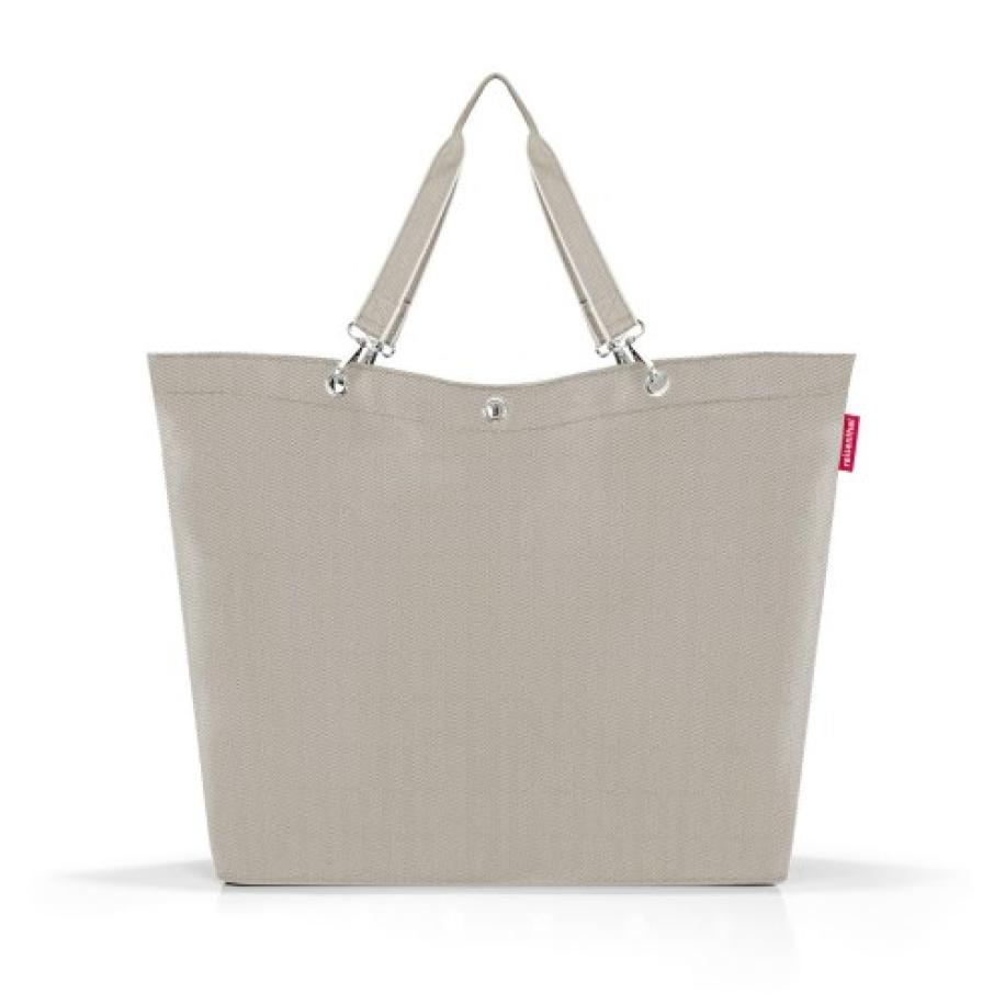 Reisenthel Shopper XL-Herringbone Sand Bruin