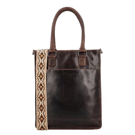Hide & Stitches Next Navajo Shopper darkbrown