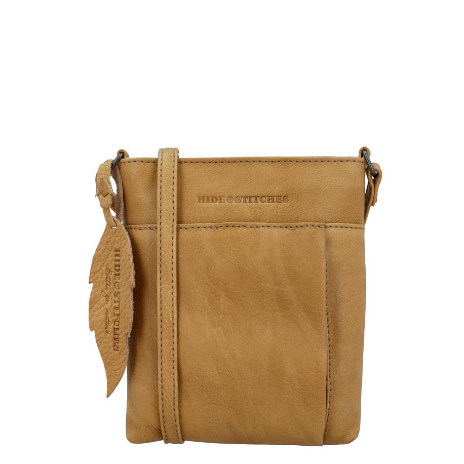 Hide & Stitches Earth Shoulderbag sand Bruin