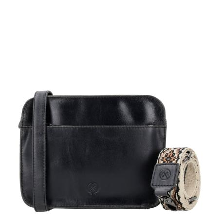 Hide & Stitches Next Navajo Shoulderbag black