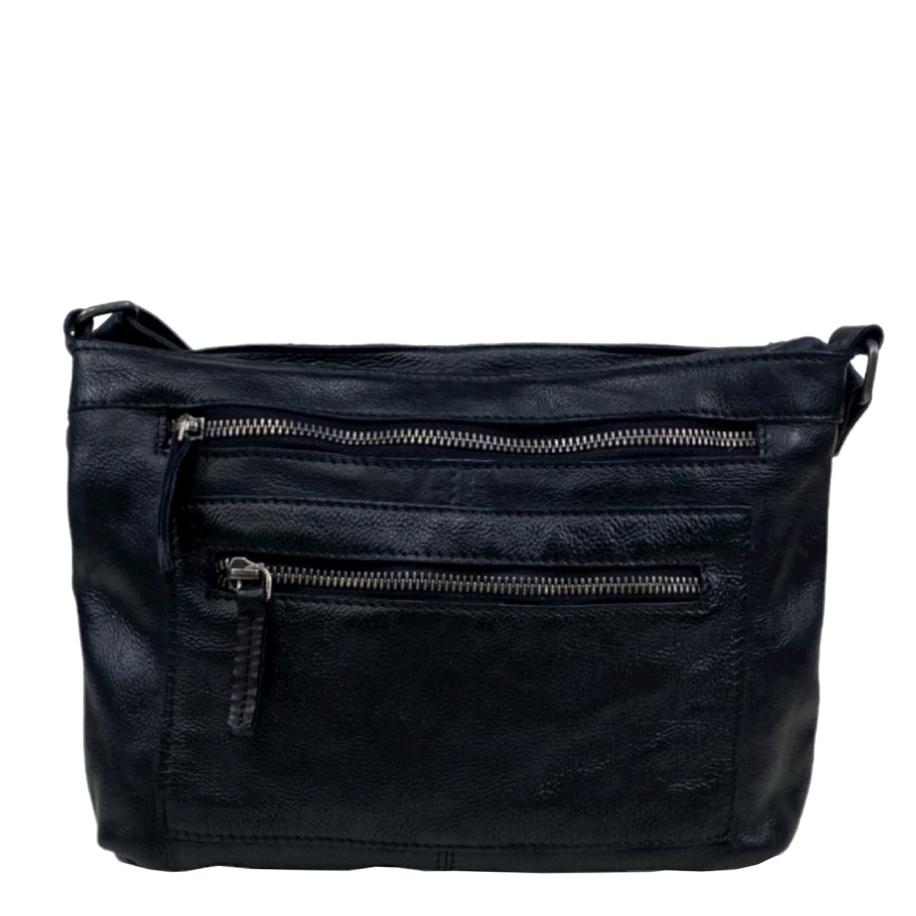 DSTRCT Harrington Road Shoulder Bag IIIII black Damestas Zwart
