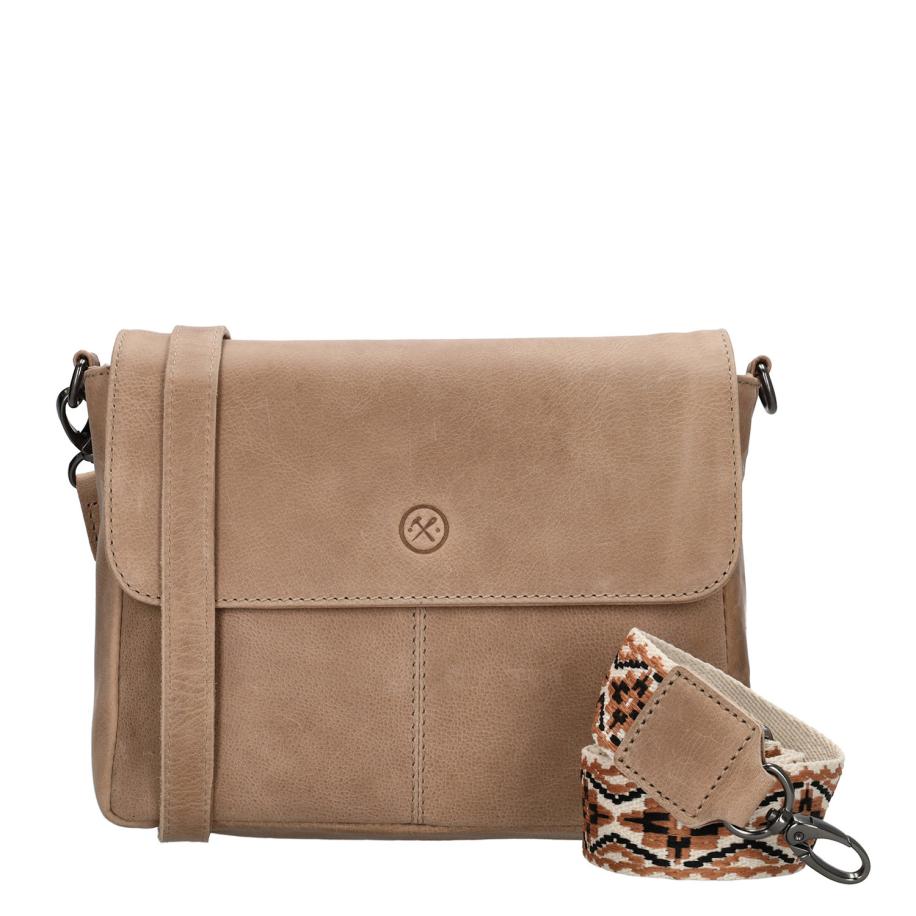 Hide & Stitches Next Navajo Shoulderbag sand Bruin